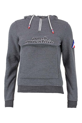 Sweat com capuz Aflow Cinzento-escuro mesclado