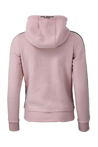 Sweat com capuz Alice Rosa-claro