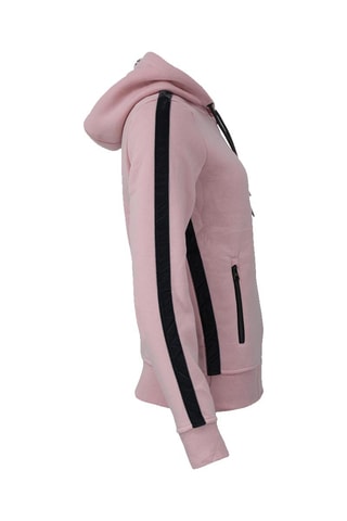 Sweat com capuz Alice Rosa-claro