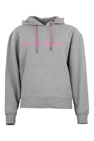 Sweat com capuz Alauren Cinzento-claro