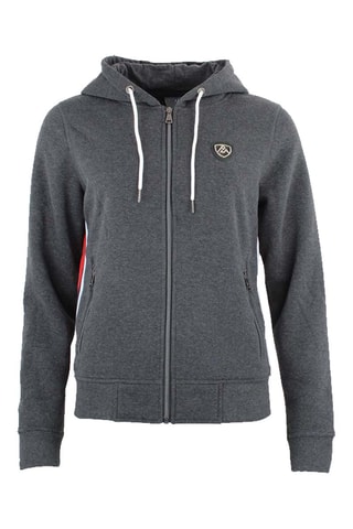 Sweat com capuz Acharles Cinzento-escuro mesclado