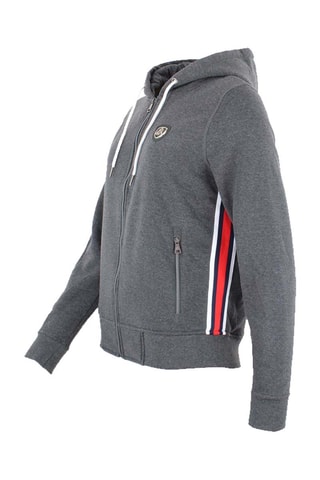 Sweat com capuz Acharles Cinzento-escuro mesclado