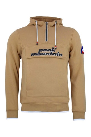 Sweat com capuz Ceflow Camel