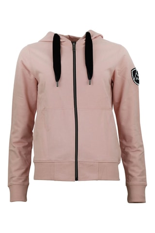 Sweat com capuz Aclara Rosa