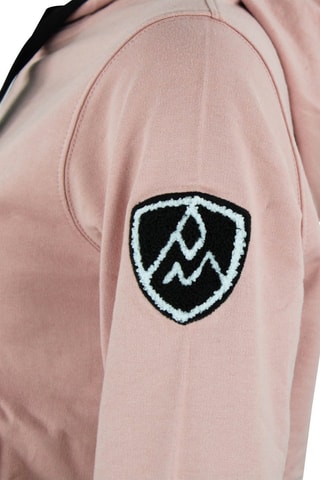 Sweat com capuz Aclara Rosa