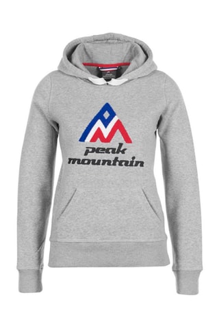 Sweat com capuz Adriver Cinzento mesclado