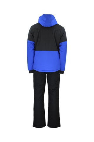 Casaco com capuz e calças - Preto