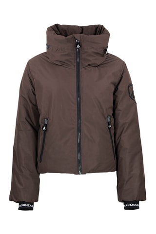 Casaco com capuz Ally - Castanho