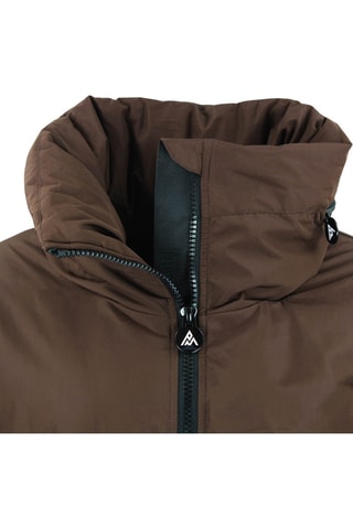 Casaco com capuz Ally - Castanho