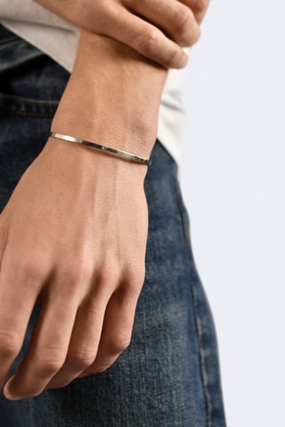 Pulseira rígida - Prata