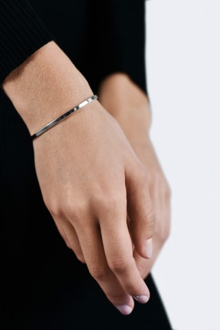 Pulseira rígida - Prata