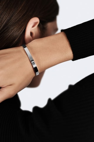 Pulseira rígida - Prata