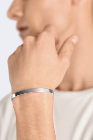 Pulseira rígida - Prata