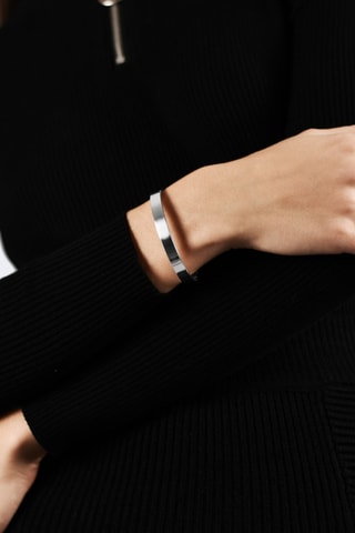 Pulseira rígida - Prata