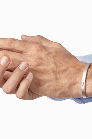 Pulseira rígida - Prata