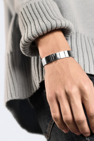 Pulseira rígida - Prata