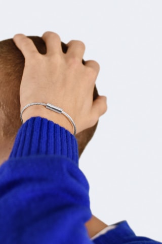 Pulseira rígida - Prata