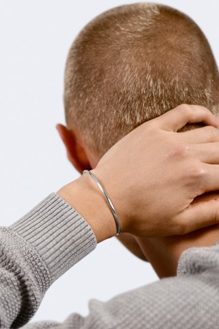 Open Armband - Zilver