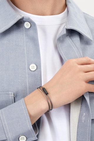 Pulseira - Cerâmica e prata