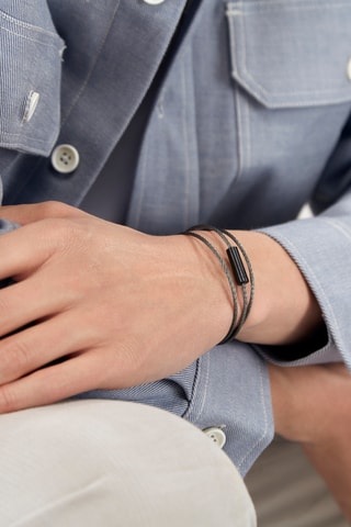 Pulseira - Cerâmica e prata