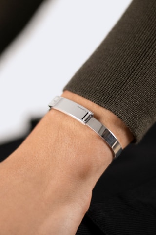 Open Armband - Zilverkleurig