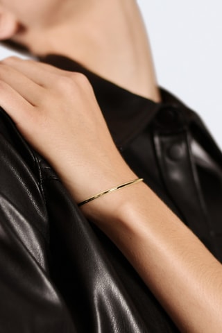 Open Armband - Geelgoud