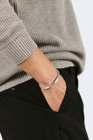 Pulseira rígida - Prata