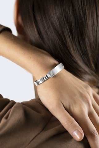 Placa para pulseira - Prata