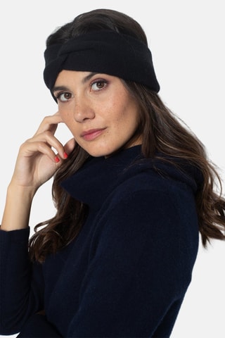 Bandeau Lana 100% cachemire, 4 fils - Noir