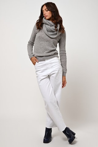 Tour de cou Tommy 100% cachemire, 4 fils - Nuage chiné