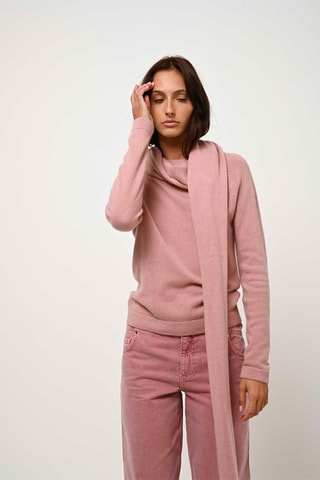 Echarpe Vaymont 100% cachemire, 2 fils - Rose