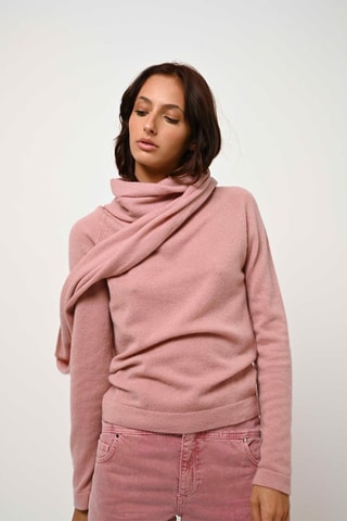 Echarpe Vaymont 100% cachemire, 2 fils - Rose