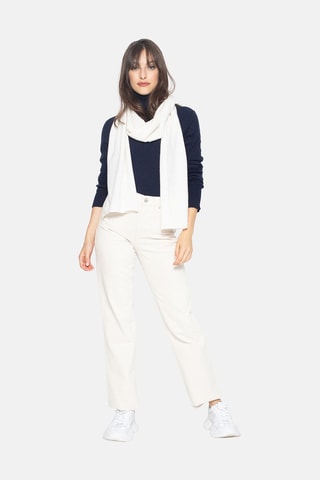 Echarpe Vaymont 100% cachemire, 2 fils - Ivoire