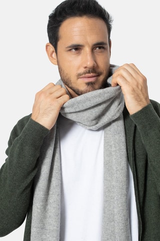 Echarpe Vaymont 100% cachemire, 2 fils - Gris chiné