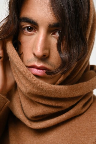 Echarpe Vaymont 100% cachemire, 2 fils - Noisette