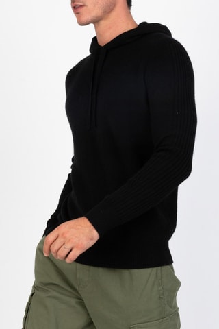 Pull Bendt 100% cachemire, 4 fils - Noir