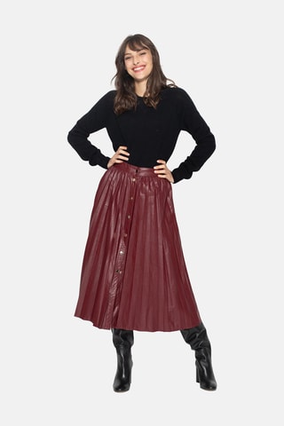 Pull Etret 100% cachemire, 2 fils - Col rond - Noir