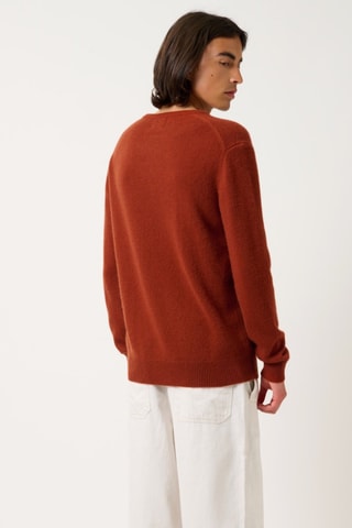 Pull Victo 100% cachemire, 4 fils - Col rond - Ecureuil