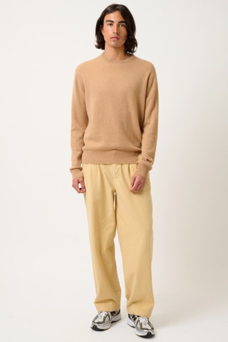 Gilet à capuche Neurre 100% cachemire - Noisette