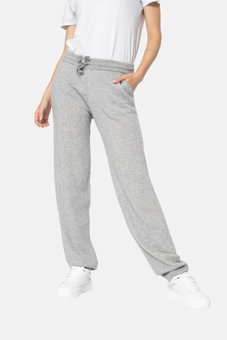 Jogging Ferrand 100% cachemire, 2 fils - Gris chiné