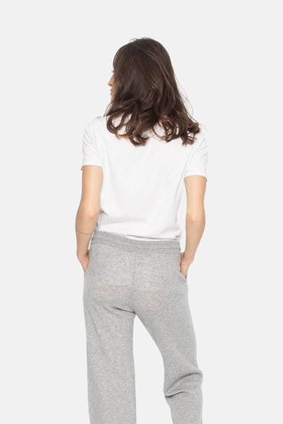 Jogging Ferrand 100% cachemire, 2 fils - Gris chiné