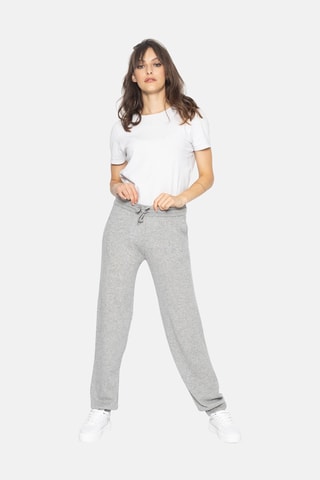 Jogging Ferrand 100% cachemire, 2 fils - Gris chiné