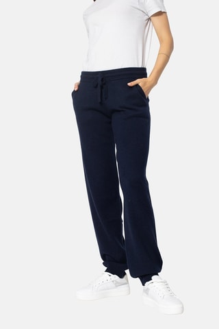 Jogging Ferrand 100% cachemire, 2 fils - Bleu marine