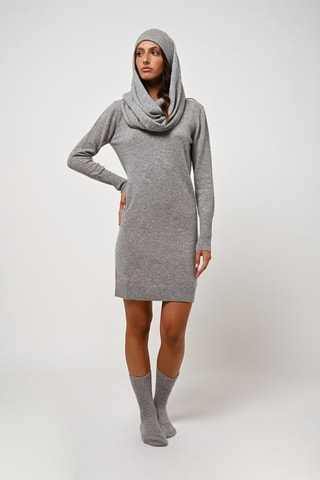 Chaussettes Chewila 100% cachemire, 4 fils - Nuage chiné