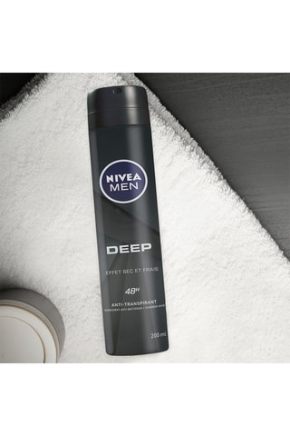 Atomizador Masculino Deep Darkwood black carbon 200 ml