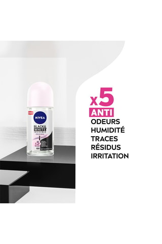 Anti-transpirante Black & White invisíveis - 50 ml