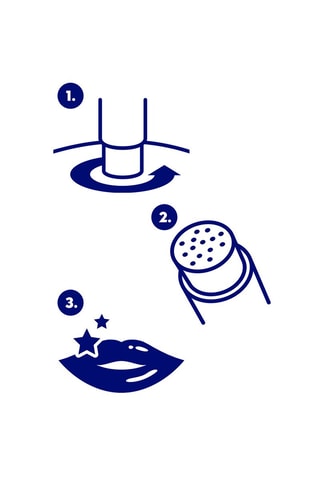 Bálsamo para lábios esfoliante Óleo de rosa mosqueta - 4,8 g