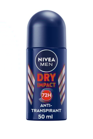 4 desodorizantes anti-transpiração Dry Impact 4 x 50 ml