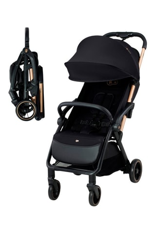 Kinderwagen Apino Vanaf de Geboorte - Tot 22 kg - Zwart