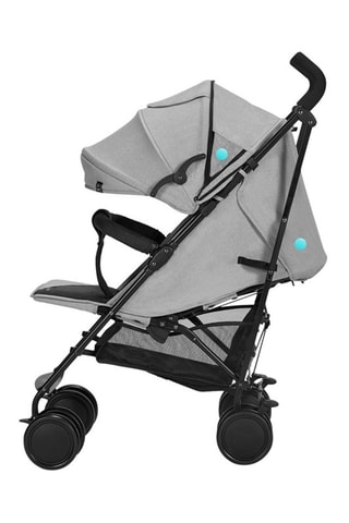 Kinderwagen Siesta - Vanaf 6 Maanden - Tot 22 kg - Zwart en grijs